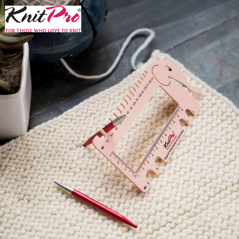 Textile For Sewing - Miernik grubości włóczki Knitpro Crochet Tool