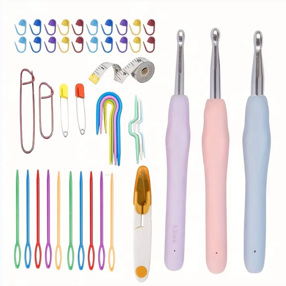 Sewing Necessities - Ergonomiczny zestaw szydełek do szydełkowania w