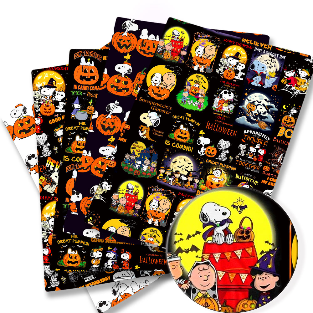 Sewing Production - Tkanina TAKARA TOMY Snoopy 140x50CM, poliestrowa