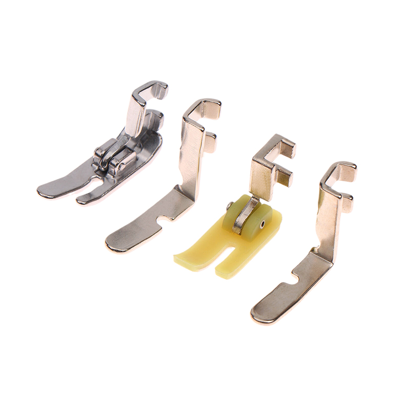 Zipper Foot Presser - 4-częściowy zestaw stopek do zamków błyskawicznych