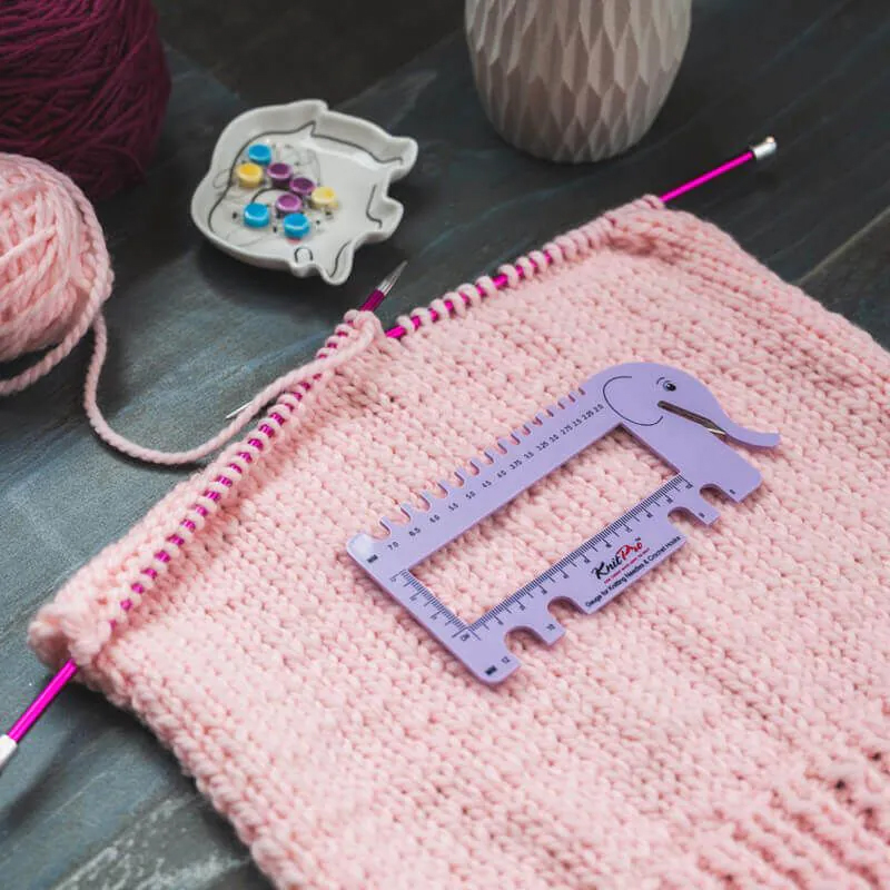 Miernik grubości włóczki Knitp – Textile For Sewing recenzja i cena