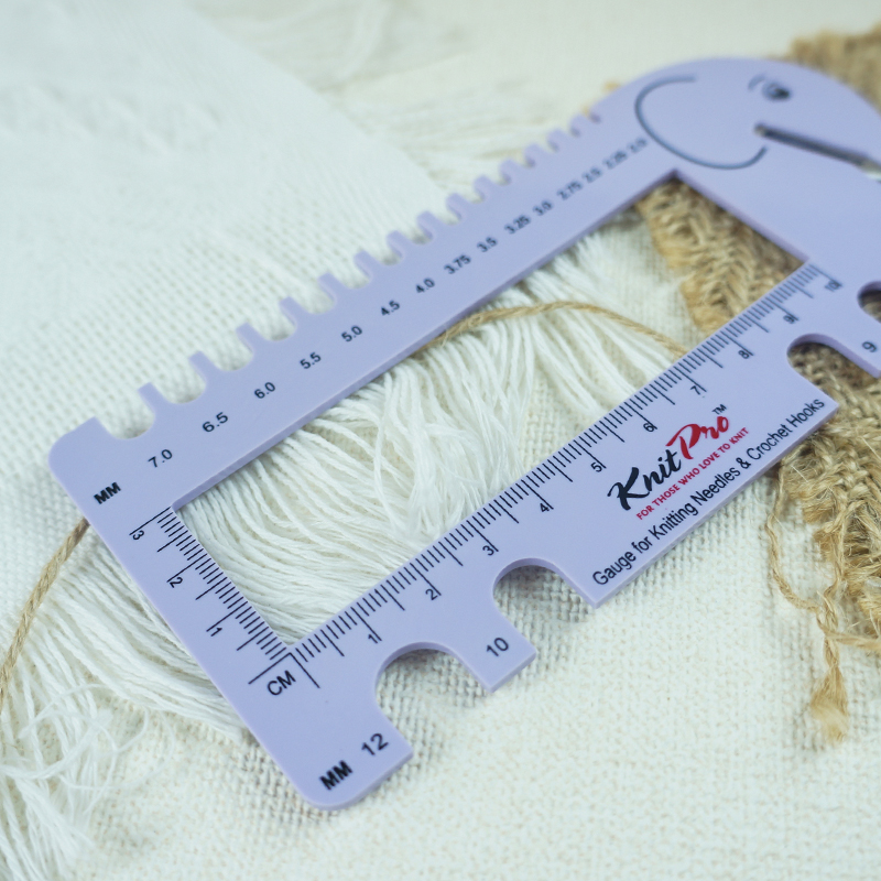 Miernik grubości włóczki Knitp – Textile For Sewing recenzja i cena