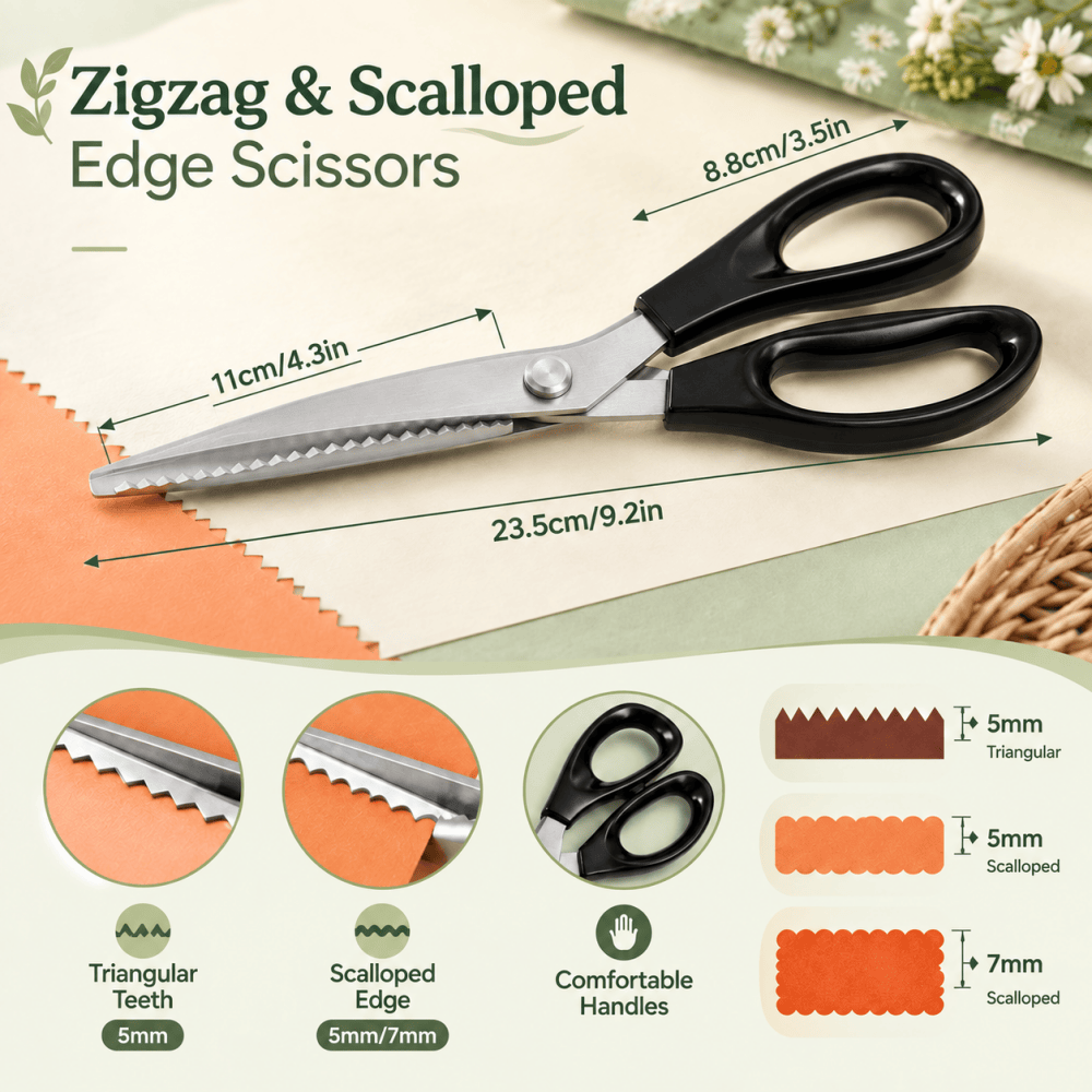 Dekoracyjne nożyczki z falowan – Pinking Shear Blade recenzja i cena