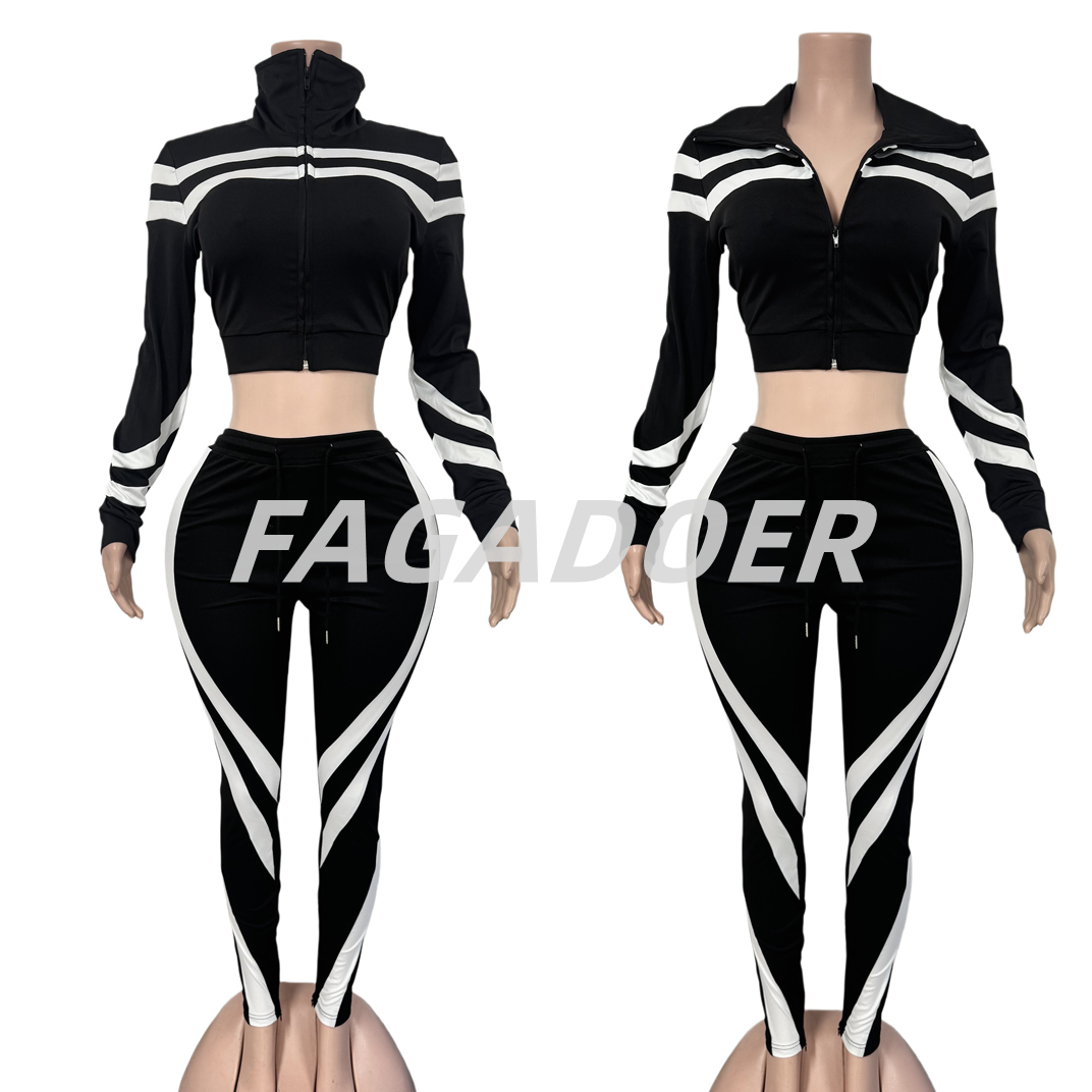 FAGADOER Damski dwuczęściowy d – Sewing Jackets recenzja i cena