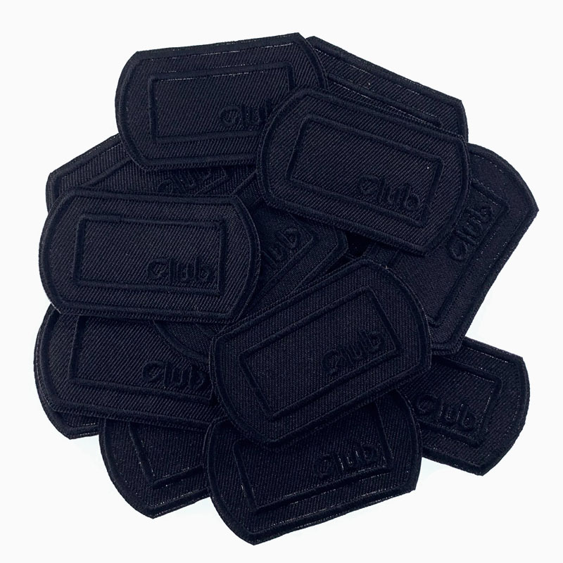 5Pcs Czarne naszywki na ubrani – Velcro Sew On recenzja i cena