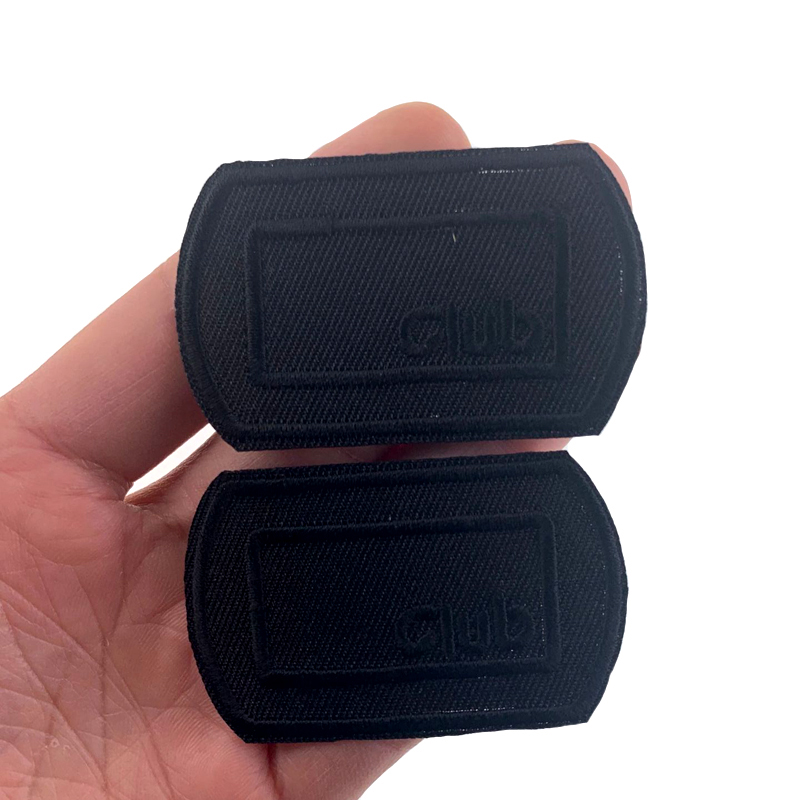 5Pcs Czarne naszywki na ubrani – Velcro Sew On recenzja i cena