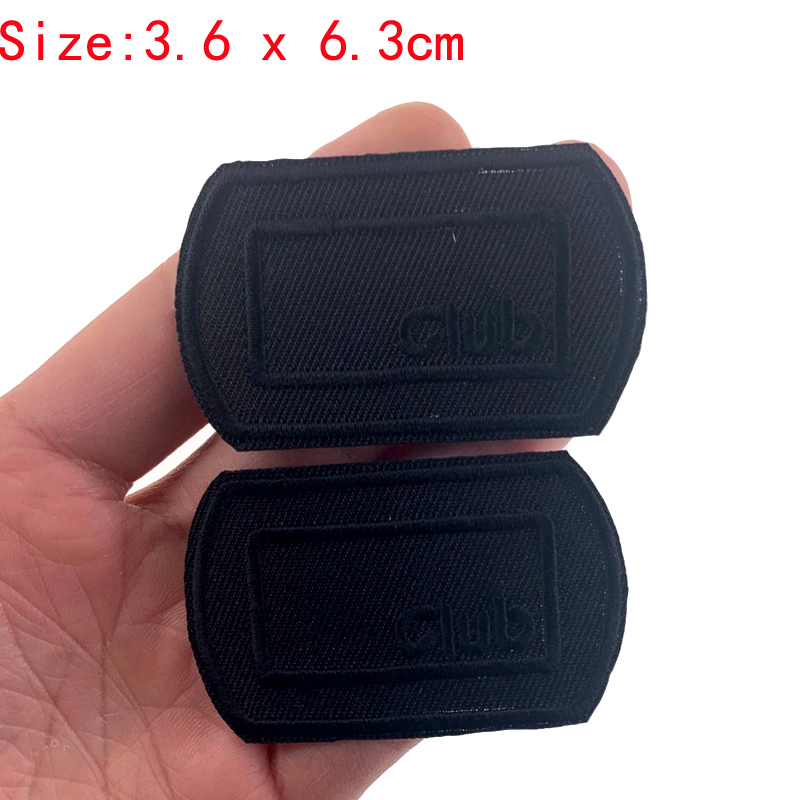 5Pcs Czarne naszywki na ubrani – Velcro Sew On recenzja i cena