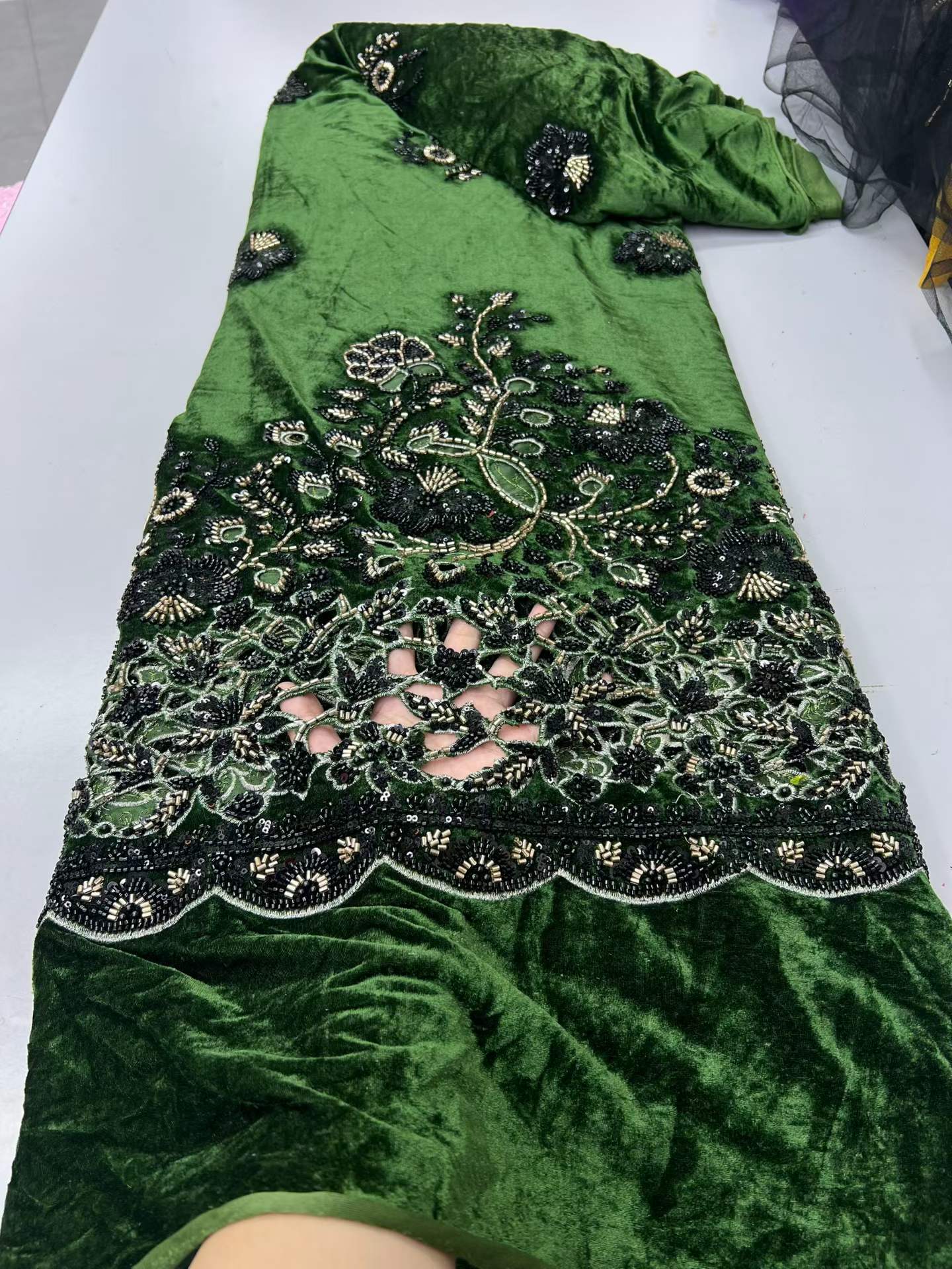 2026 Afrykańska Nigeryjska Aks – Sewing Velvet Fabric recenzja i cena