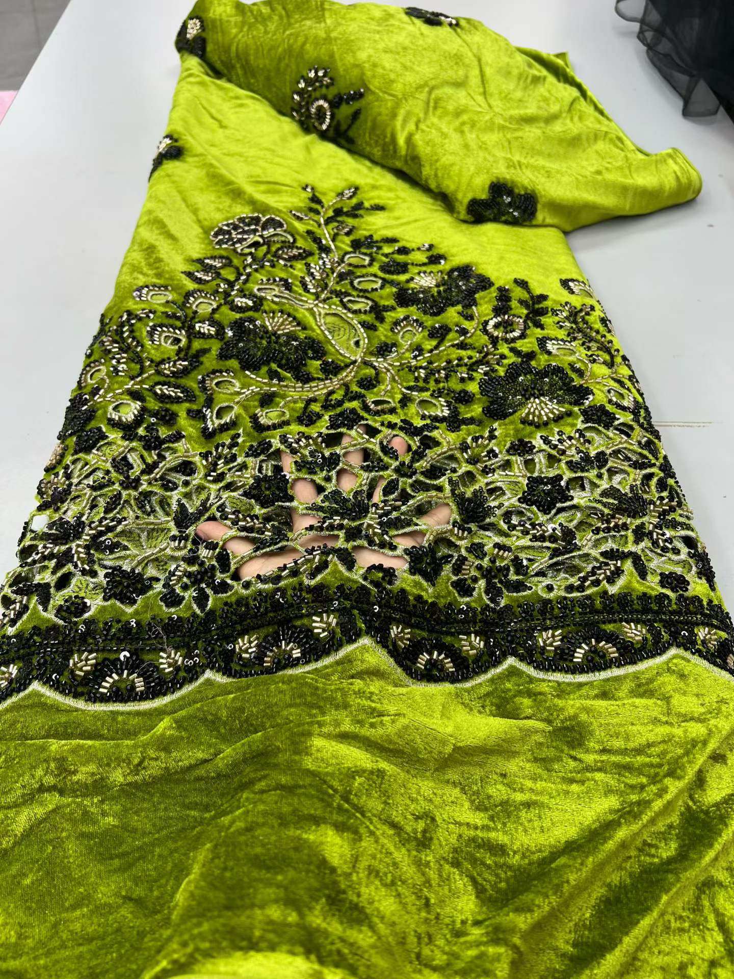 2026 Afrykańska Nigeryjska Aks – Sewing Velvet Fabric recenzja i cena