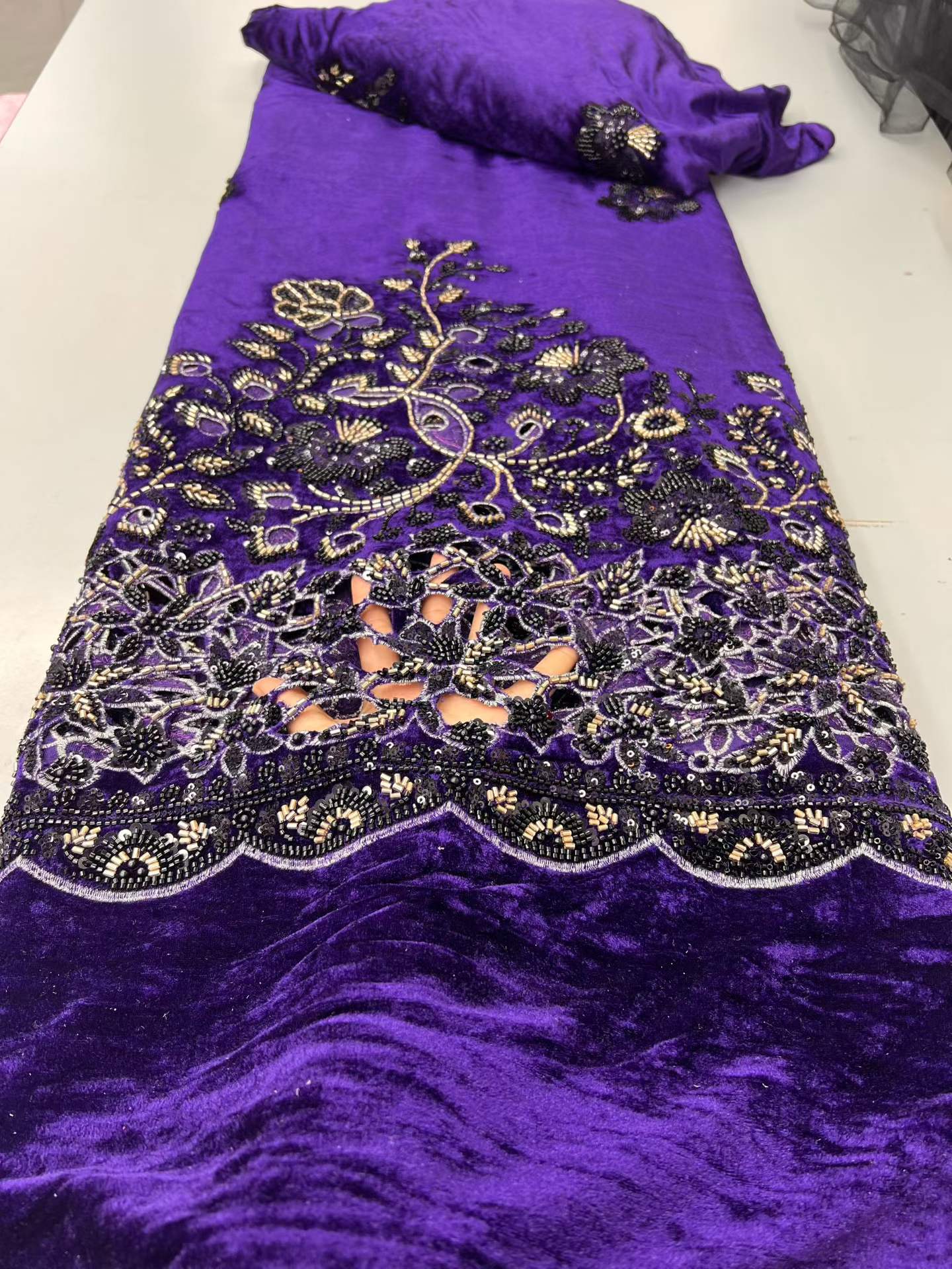 2026 Afrykańska Nigeryjska Aks – Sewing Velvet Fabric recenzja i cena