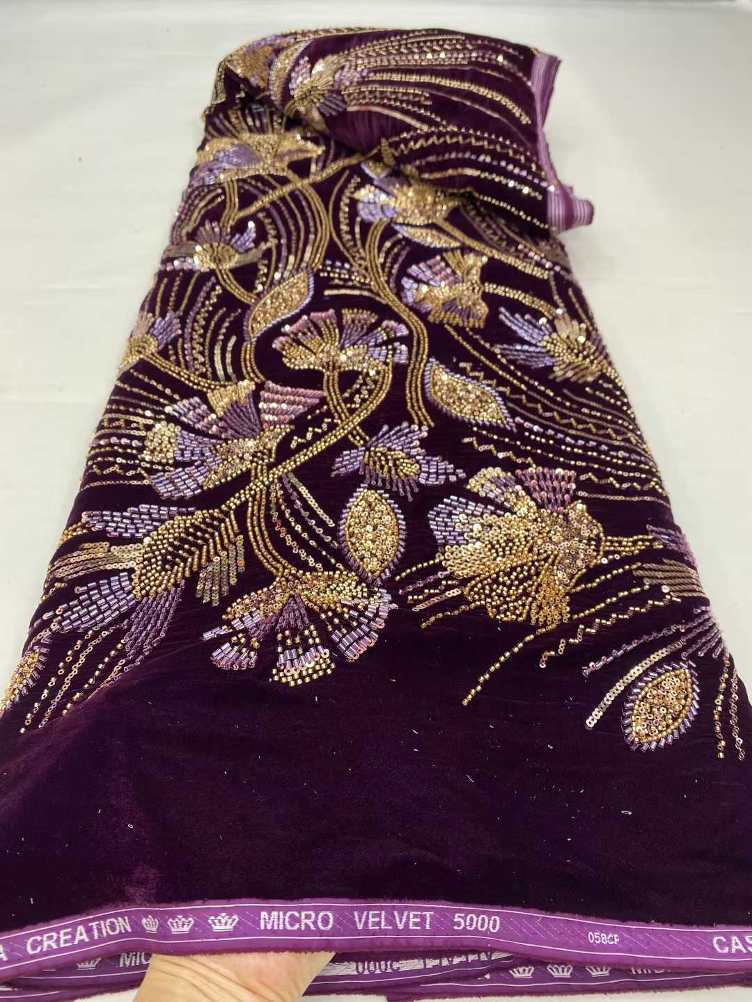 Nowości 2026 Afrykańskie aksam – Sewing Velvet Fabric recenzja i cena