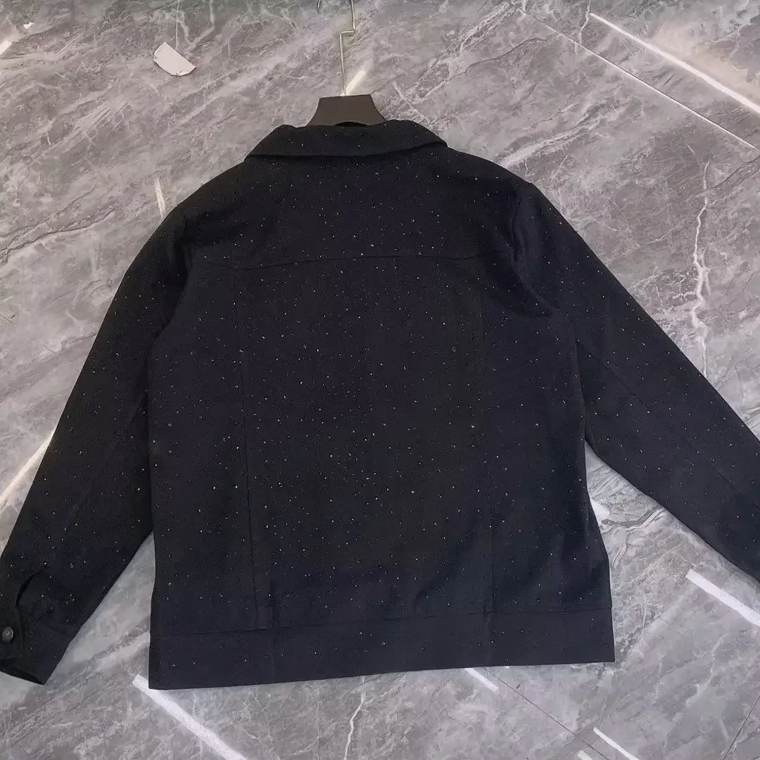 Jeans Coat for Men Button Casu – Sewing Jackets recenzja i cena