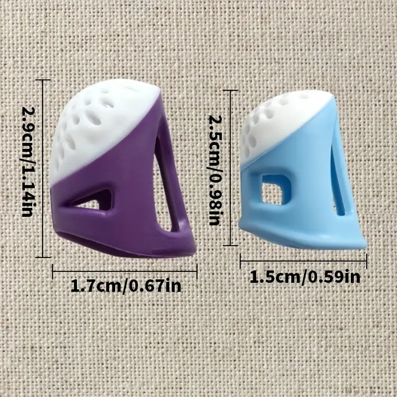 2-pak antypoślizgowych naparst – Button Hole Cutter recenzja i cena